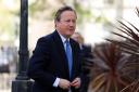 Foreign Secretary Lord David Cameron is heading to the G7 foreign ministers’ meeting (Isabel Infantes/PA)