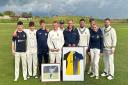 Whitehaven cricket team win the trophy