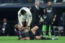 Jude Bellingham helped Real Madrid down Harry Kane’s Bayern Munich (Isabel Infantes/PA)
