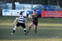 Fly half Billy Thompson in action for Egremont

Picture: Jeffrey Dixon