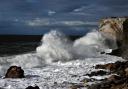 STORMY: the waves crash upon the Whitehaven coast, snapped by News & Star camera club's Isha Kenmare