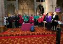 THANKS: The Priory Church in St Bees held a service of thanks for the emergency services