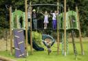 Children enjoy Calderbridge play park
