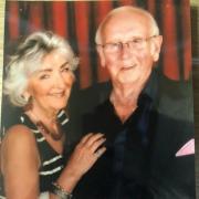 CALL FOR CHANGE: Grant Cattanach with his wife Pauline, who died after suffering from a stroke. Mr Cattanach believes the 40-mile journey to Carlisle contributed to her death