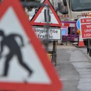 There are a number of road works across the network in place