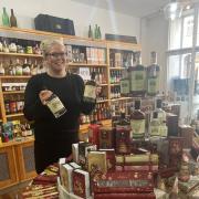 Louise McKenna at The Rum Story Shop