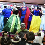 A couple of superheroes and some gorgeous Disney princesses addedto the success of the 2015 Christmas lights switch-on inWhitehaven