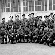 Nostalgia  - Whitehaven TA leave for camp  in 1965

Members of B Company, 4th Battalion, The Border Regiment, were in great spirits when they left Whitehaven for their annual camp which was held at Folkstone on the south coast during June