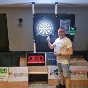 Jimmy Clucas wins weekly darts competition