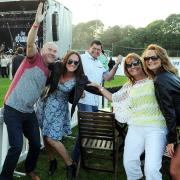 Whitehaven Live Music Event at the Copeland Stadium. pic MIKE McKENZIE 5th July 2014The Staddart family dance  pic Mike McKenzie50065314W046.JPG