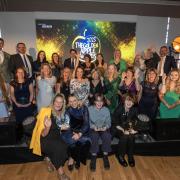 Winners on stage at the Golden Apple Awards 2023