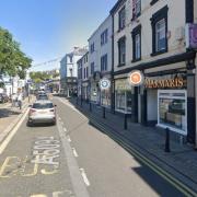 Plans to convert former financial services outlet into a new licenced cafe and restaurant in Whitehaven. Source: Google