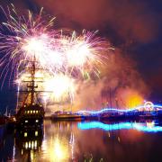 The Maritime fireworks display