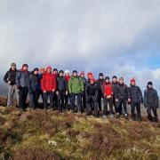 Kells ARLFC as they completed their hike