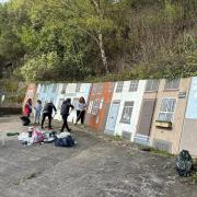 Whitehaven Ship-Shapers add updates to their murals
