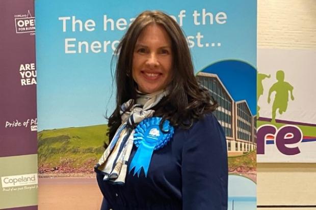 Trudy Harrison, newly elected MP for Copeland