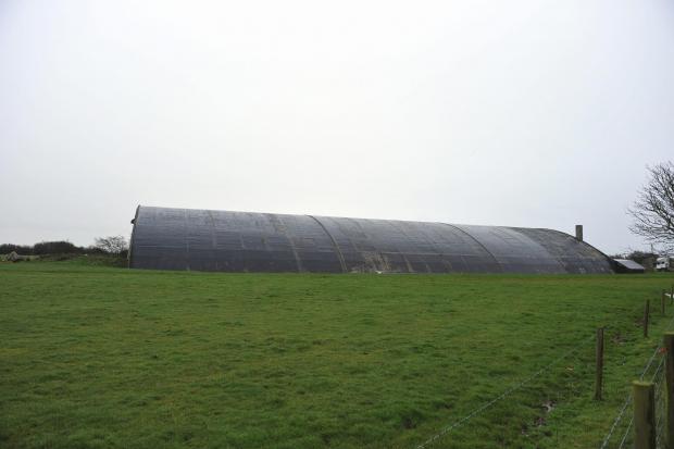 Whitehaven News: One of the hangers close to Causewayhead cemetary near Silloth