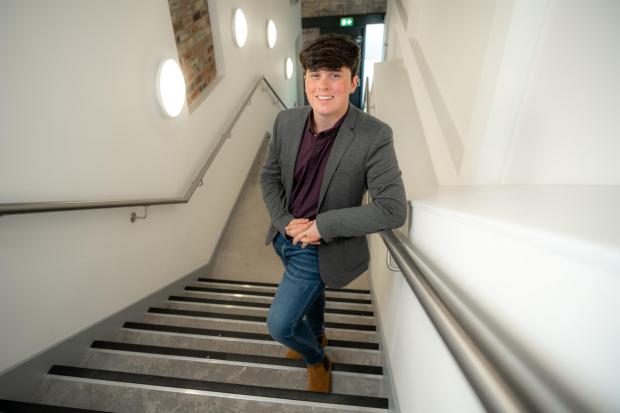 'Proud': Oliver Hodgson, founder and director of Platinum Live PR, is thrilled to have been appointed as head of communications for a top company Picture: Tom Kay