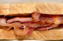 Embargoed to 2200 Monday September 30File photo dated 31/10/07 of a baconsandwich. People are being urged to continue eating steak, sausages and bacon by experts who say there is no proof red and processed meats cause cancer. PA Photo. Issue date: Mond
