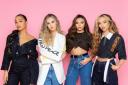 Joyous: Little Mix look enthusiastic about performing in Carlisle next summer