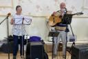 Albert and penny entertaining at Egremont Market