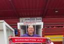 THE son of a Liverpool footballing legend has called for fans to support Save Shankly’s Reds campaign after he dropped by for a tour of Borough Park. Paul Moran, son of former Liverpool FC captain and manager, visited the home of west