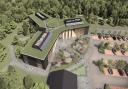 The hub proposed for the centre of the Cleator Moor Innovation Quarter