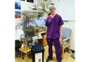 Charles Brett has retired from the emergency department of West Cumberland Hospital after 22 years