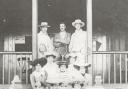 Whitehaven Community Tennis Club back in 1904