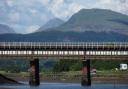 The railway viaduct across the River Mite captured by and featured in John Gilder's latest book on Ravenglass