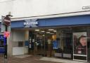 The Halifax building in Whitehaven has been put up for rent ahead of closing in April
