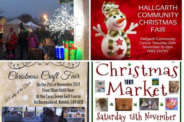FESTIVE: A wealth of Christmas fairs and markets will be springing up around South Cumbria