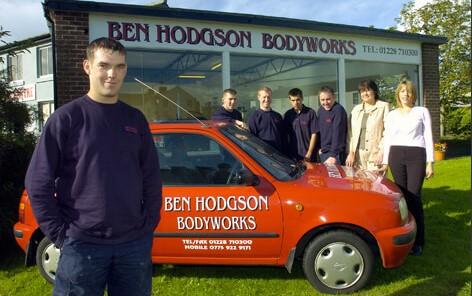 Whitehaven News: Where Ben started in 2002.