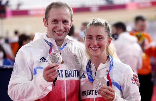 Whitehaven News: Jason and Laura Kenny are receiving a knighthood and damehood. Picture: PA