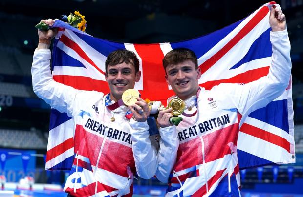 Whitehaven News: Tom Daley (left) and Matty Lee have been made MBEs. Picture: PA