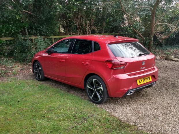 Whitehaven News: The bright read paintwork of the SEAT Ibiza really catches the eye in these images 