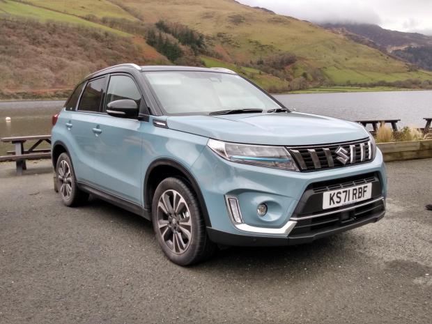 Whitehaven News: The full hybrid Suzuki Vitara on test in Cheshire and Wales during the launch event 