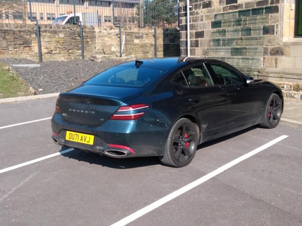 Whitehaven News: The Genesis G70 has a distinctive look