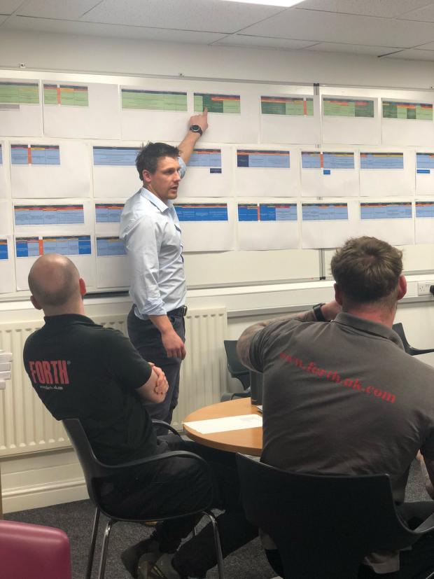 Whitehaven News: INVEST: Operations Manager Chris Downham leads internal Structured Project Management training for colleagues
