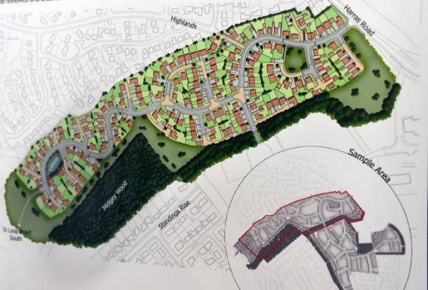 Whitehaven News: RE-SUBMITTED: The original plans for 370 homes at Harras Moor in Whitehaven