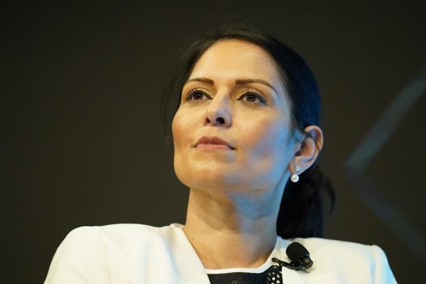Priti Patel's own allies were not rejoicing at the news