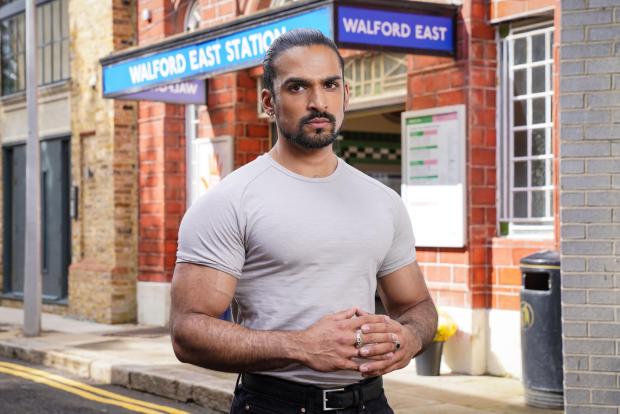 Whitehaven News: BBC handout photo of Aaron Thiara as new Eastenders character Ravi Gulati . (PA)