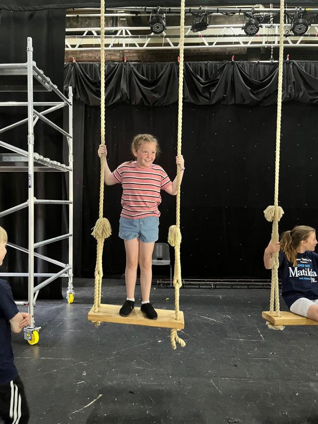 Whitehaven News: Behind the scenes of the Matilda production