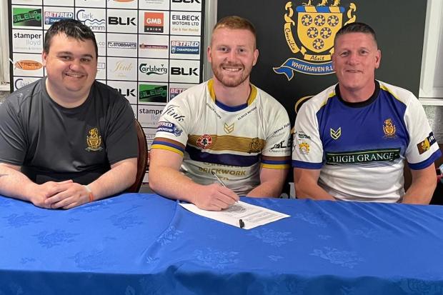 Curtis Teare signs to Whitehaven RL until end of the season