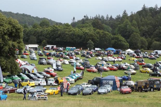 Nearly 1000 cars will be on show this weekend. Credit: Wigton Motor Club.