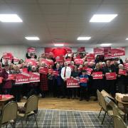 n Copeland Labour Party election campaign launch in Whitehaven