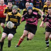 n Egremont’s game against an ex-St Bees XV in the annual Thomas Froggatt memorial match was a close-fought encounter which was played in good spirits for an important cause			   BEN CHALLIS