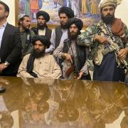 Taliban forces take control of the Afghan presidential palace, Credit: AP Photo/Zabi Karimi