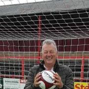Bruce Aitken, son of Reds legend George Aitken joined the Groundhoppers at Borough Park