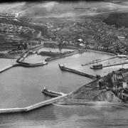 HISTORIC: The collection includes image like this 1933 aerial shot of Whitehaven Harbour. Picture: Historic England